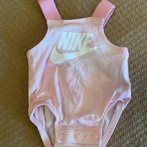 Nike Light Pink Baby Bodysuit